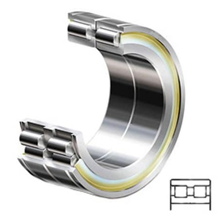 Schaeffler Cylindrical Roller Bearing, 25MM Bore, Straight, 47MM Outside Diameter SL045005